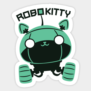 Robo Kitty Sticker